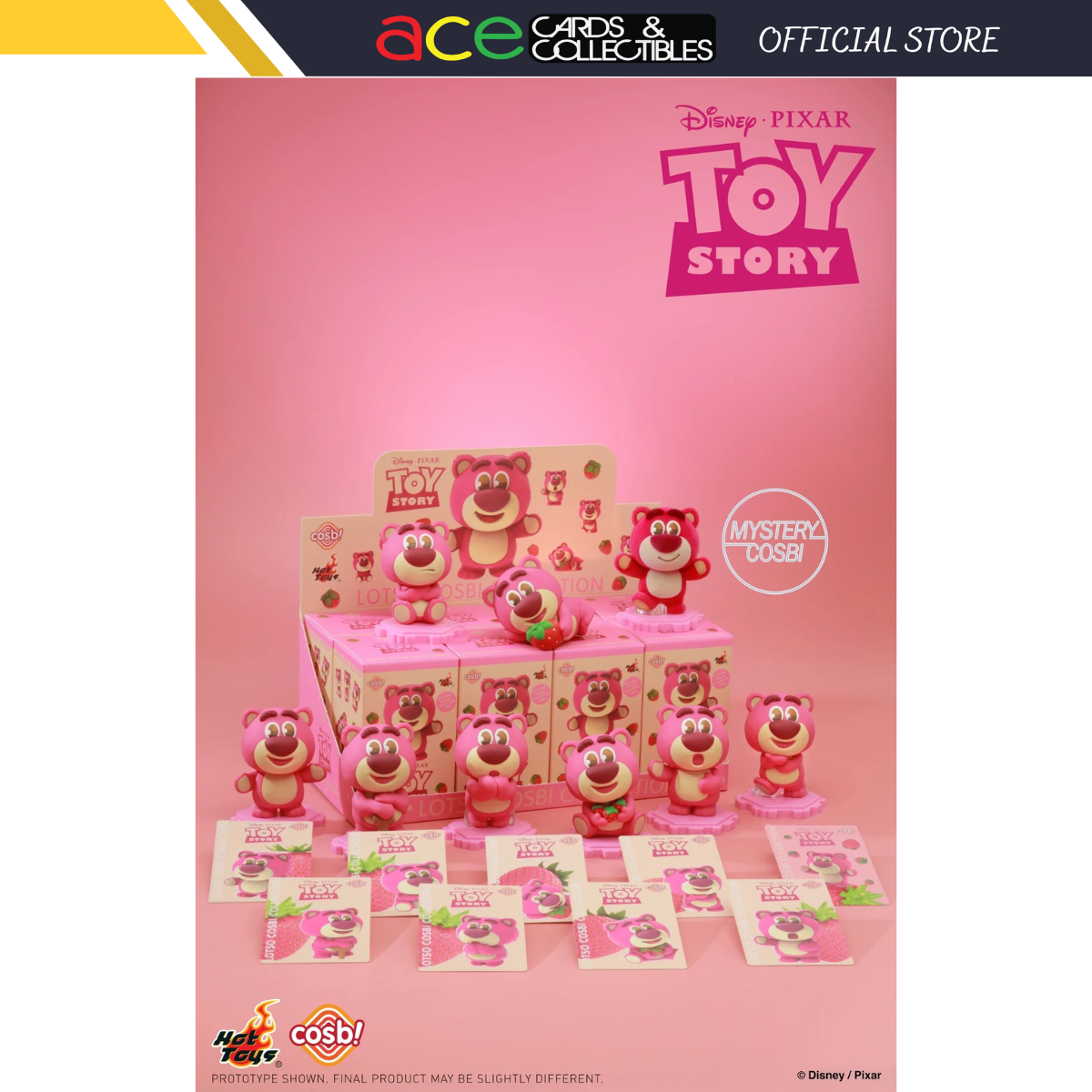 Toy Story Lotso Cosbi Collection-Display Box (8pcs)-Cosbi-Ace Cards &amp; Collectibles