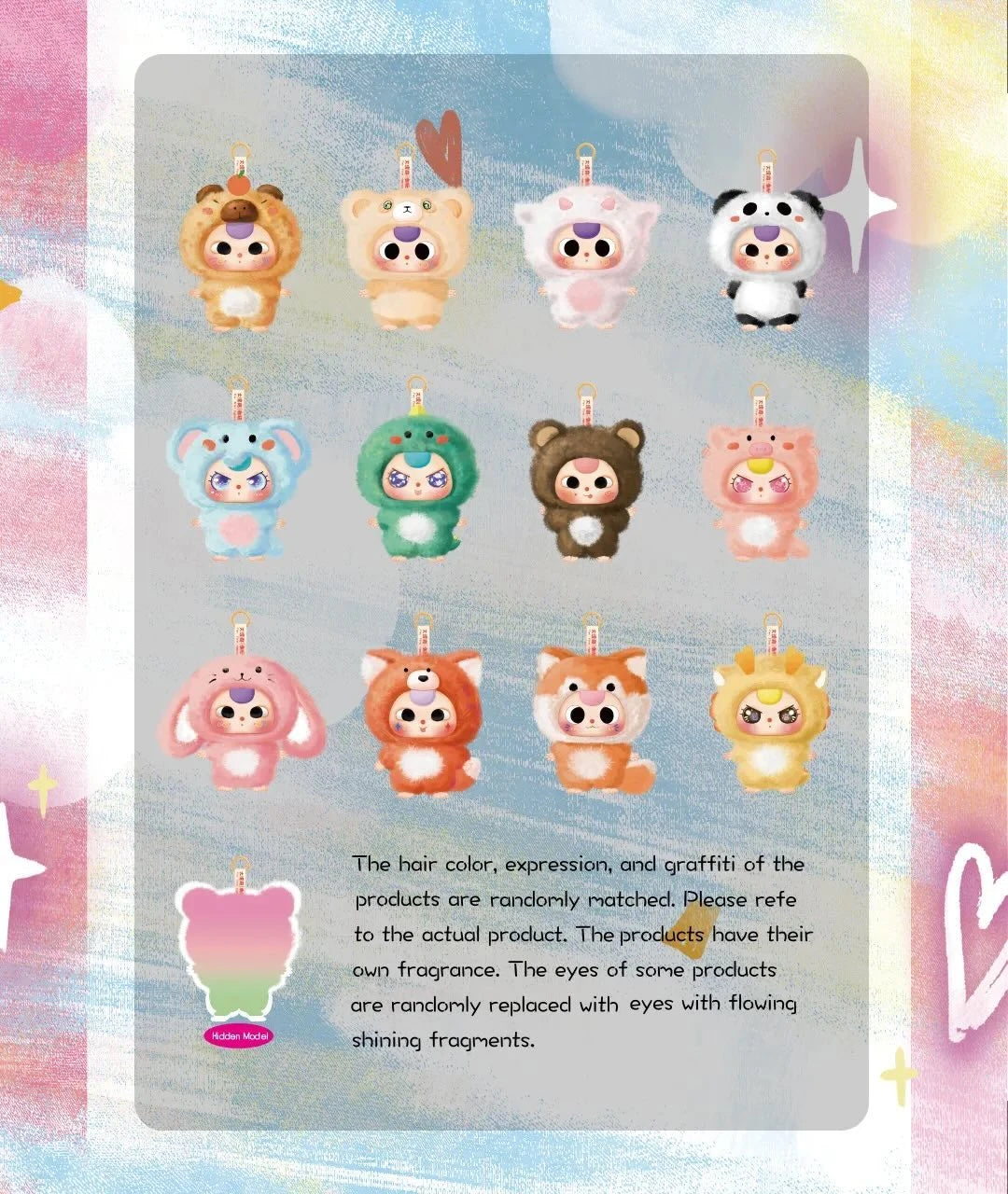 Baby Three De-Lovely Plush Series Blind Box-Single Box-Cureplaneta-Ace Cards & Collectibles