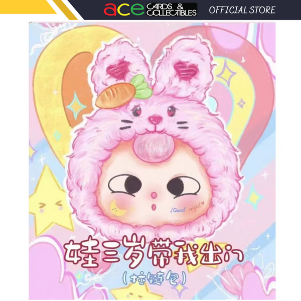 Baby Three Take Me Out Zipper Bag Plush Blind Box Series-Single Box-Cureplaneta-Ace Cards & Collectibles
