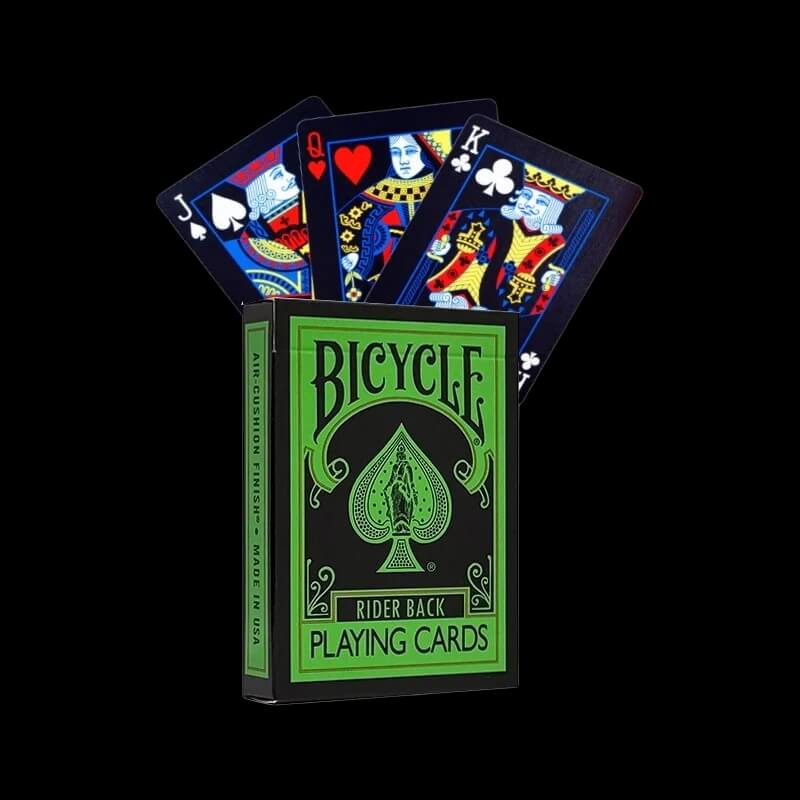 Bicycle Reverse Green Playing Cards