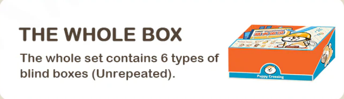 DODOWO x A Chai Goji's Puppy Crossing Series Blind Box-Single (Random)-DODOWO-Ace Cards & Collectibles