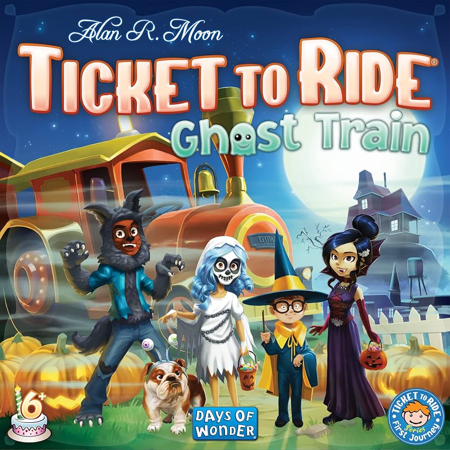 Board Game Days Of Wonder: Ticket to Ride: Ghost Train EN-Days Of Wonder-Ace Cards & Collectibles