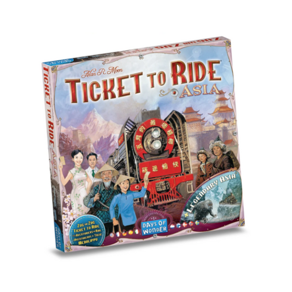 Days Of Wonder: Ticket To Ride Asia Map Collection 1 EN-Days Of Wonder-Ace Cards & Collectibles