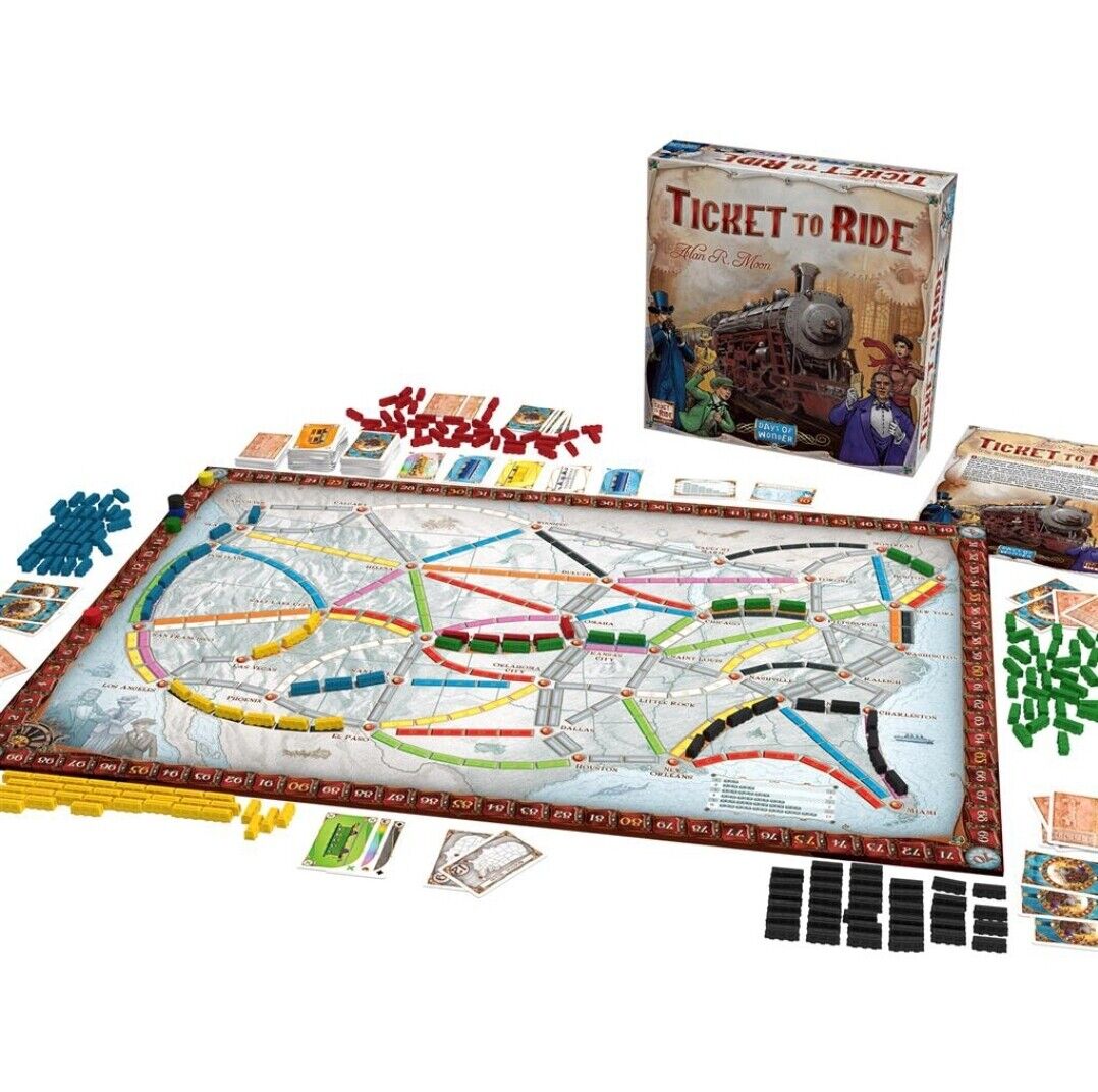 Days Of Wonder: Ticket To Ride EN Board Game-Days Of Wonder-Ace Cards & Collectibles