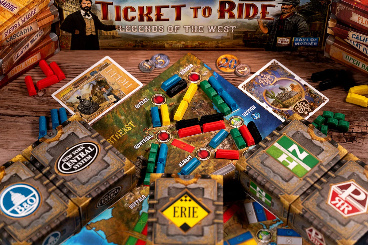 Days Of Wonder: Ticket to Ride Legacy "Legends of the West"-Days Of Wonder-Ace Cards & Collectibles