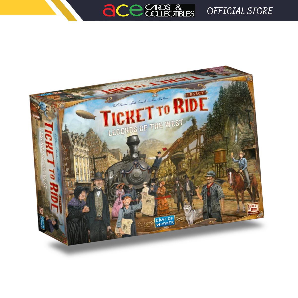 Days Of Wonder: Ticket to Ride Legacy "Legends of the West"-Days Of Wonder-Ace Cards & Collectibles