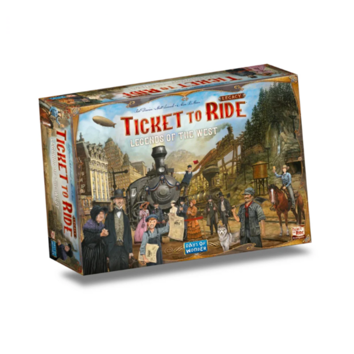 Days Of Wonder: Ticket to Ride Legacy "Legends of the West"-Days Of Wonder-Ace Cards & Collectibles