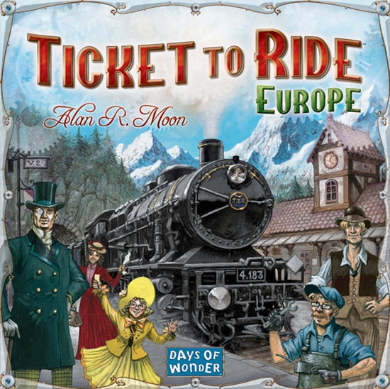 Days Of Wonder x Ticket To Ride Europe EN Board Game-Days Of Wonder-Ace Cards & Collectibles