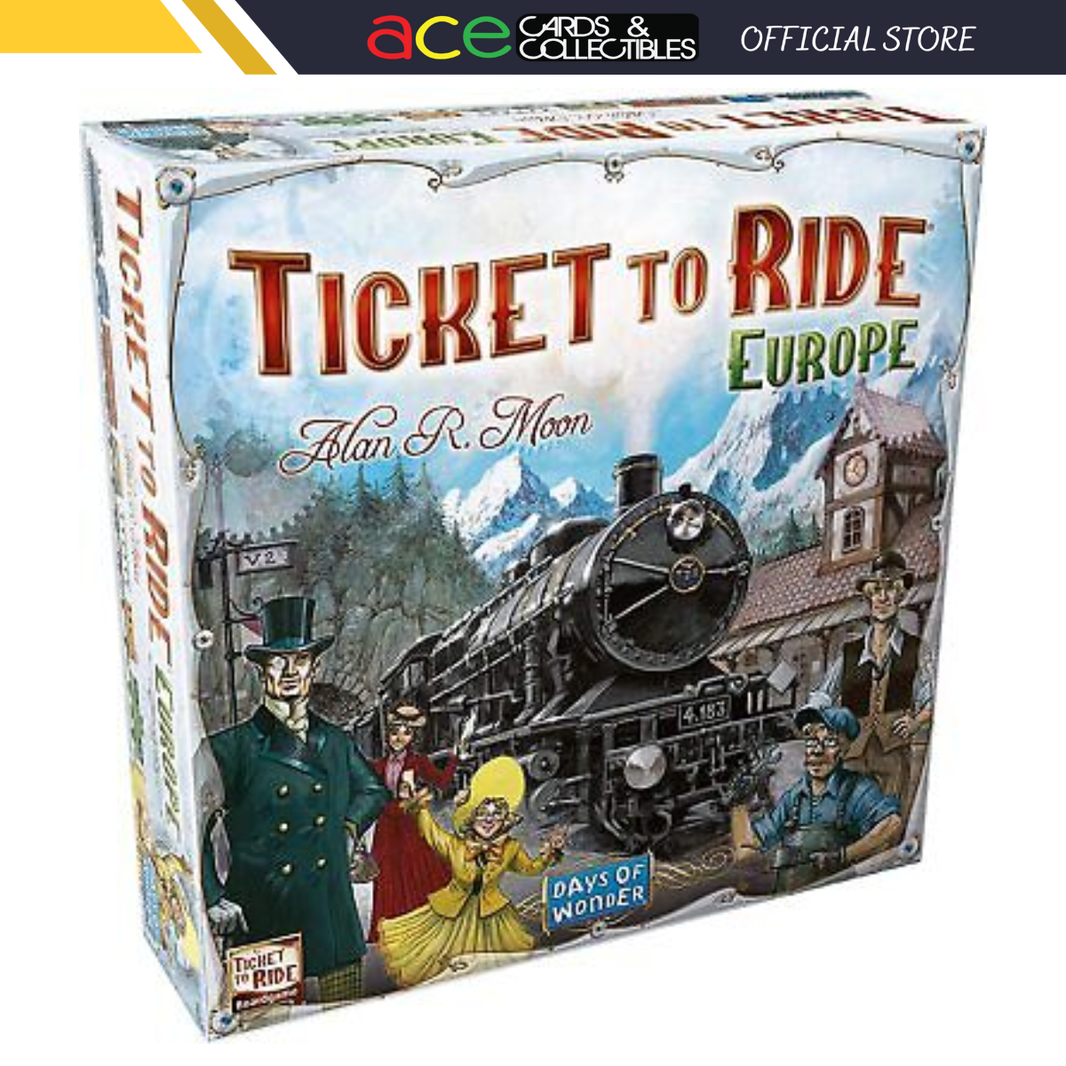 Days Of Wonder x Ticket To Ride Europe EN Board Game-Days Of Wonder-Ace Cards & Collectibles