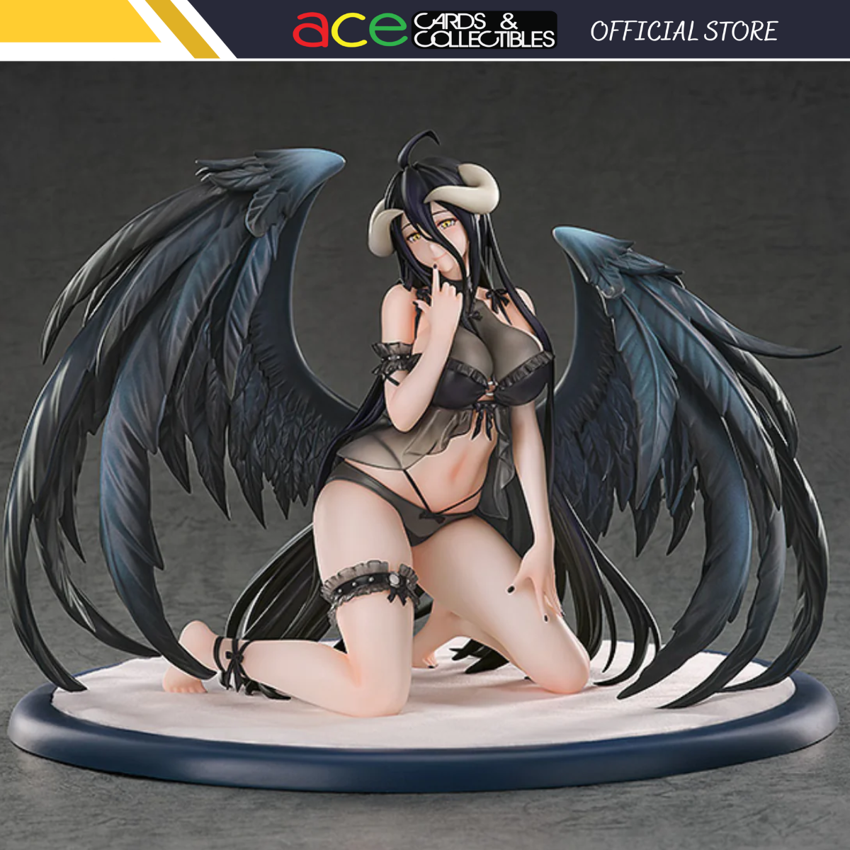 OVERLORD 1/7 Scale Figure "Albedo" (Negligee Ver.)-Design Coco-Ace Cards & Collectibles