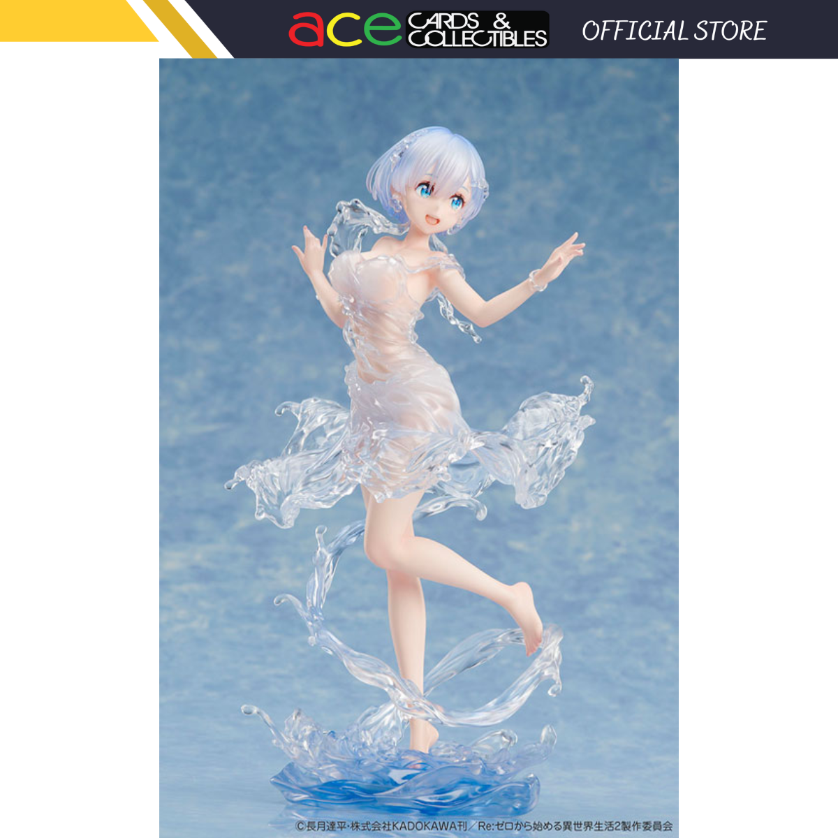 Re: Zero Starting Life In Another World 1/7 Scale Figure &quot;Rem Aqua Dress&quot;-Design Coco-Ace Cards &amp; Collectibles