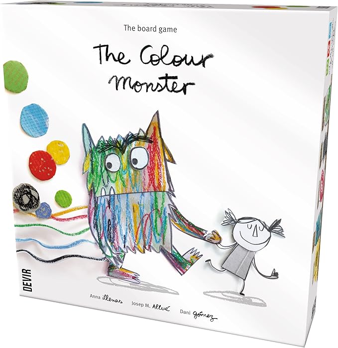 Board Game "The Color Monster Travel EN"-Devir Games-Ace Cards & Collectibles