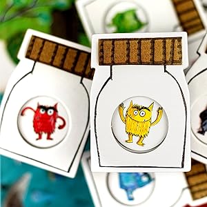 Board Game "The Color Monster Travel EN"-Devir Games-Ace Cards & Collectibles