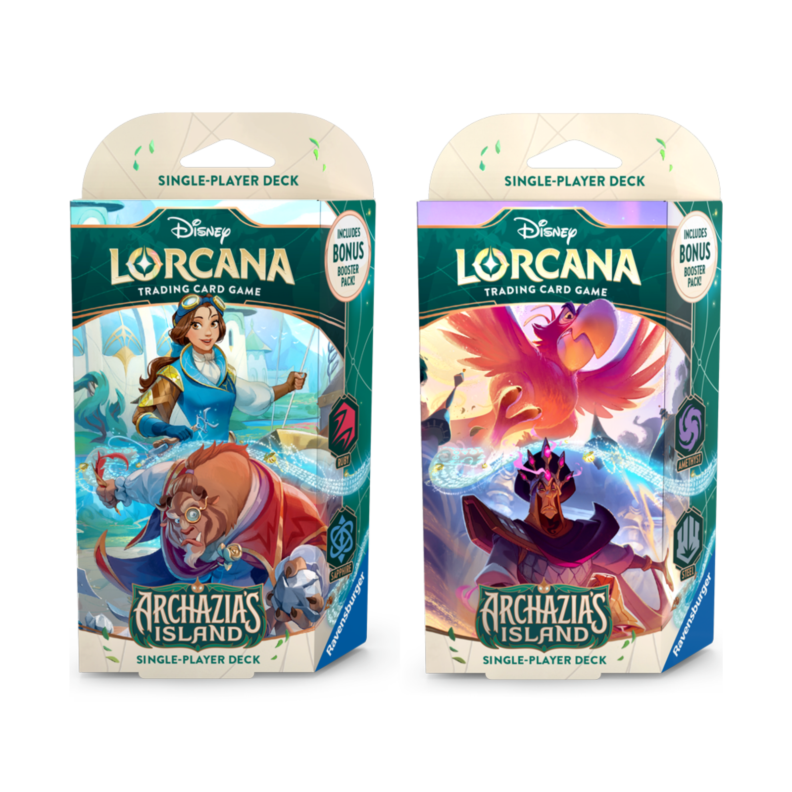 Disney Lorcana Archazia's Island Set 7 Single Player Deck-An Inventive Pair-Disney Lorcana-Ace Cards & Collectibles