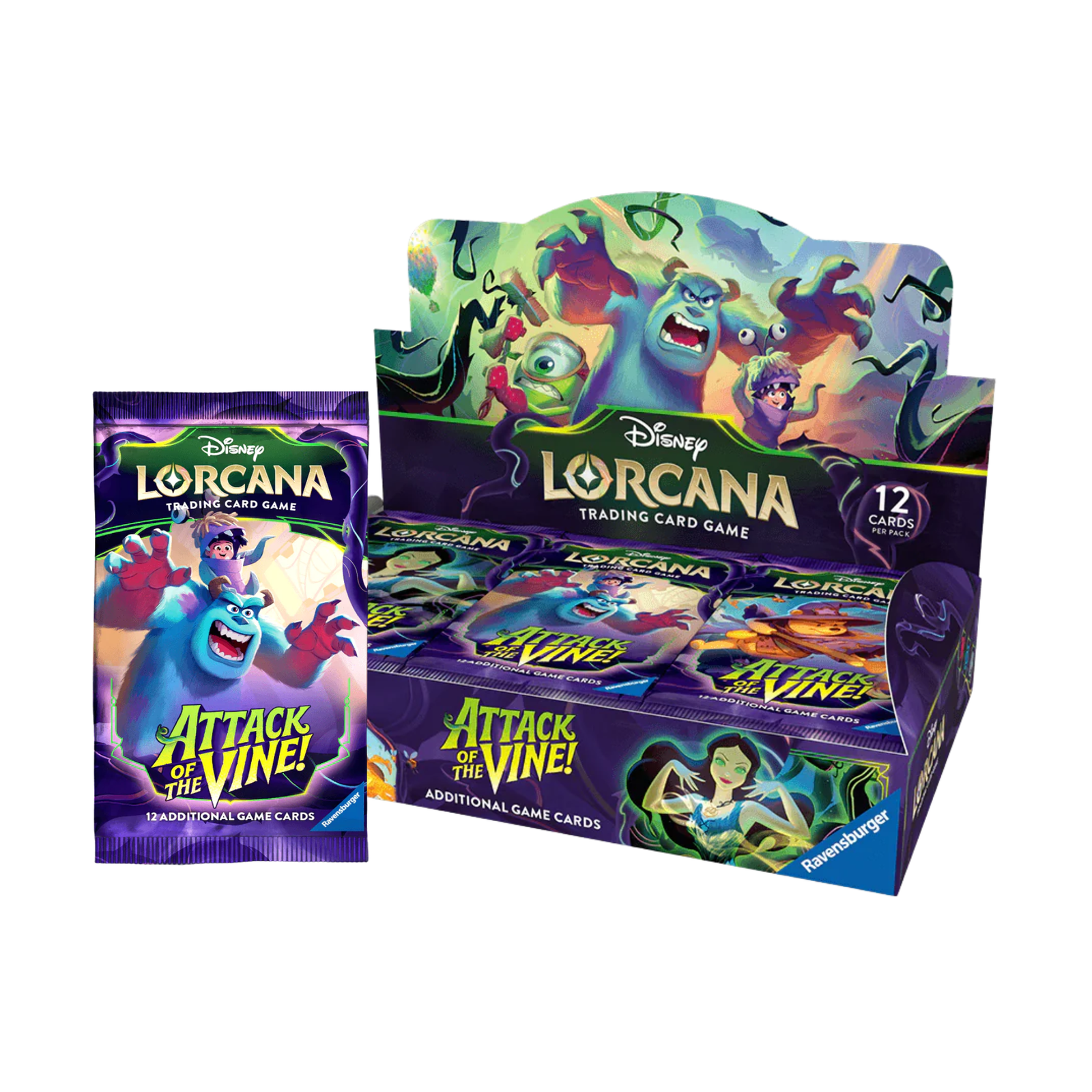 Disney Lorcana Attack Of The Vine! Set 13 Booster Series-Single Pack (Random)-Disney Lorcana-Ace Cards & Collectibles