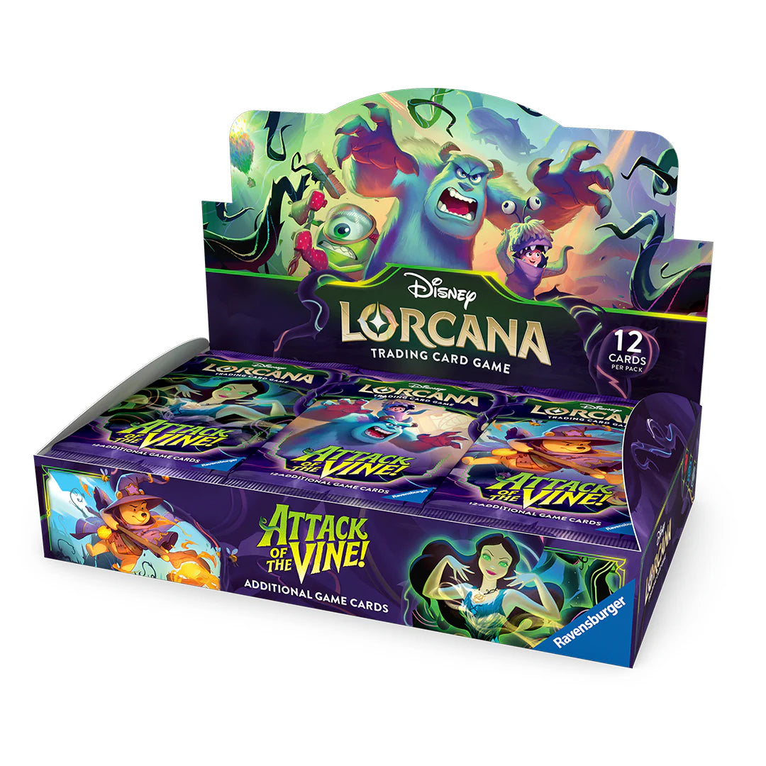 Disney Lorcana Attack Of The Vine! Set 13 Booster Series-Whole Box (24pcs)-Disney Lorcana-Ace Cards & Collectibles