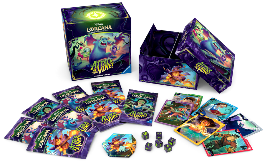 Disney Lorcana Attack Of The Vine! Set 13 Illumineer's Trove-Disney Lorcana-Ace Cards & Collectibles