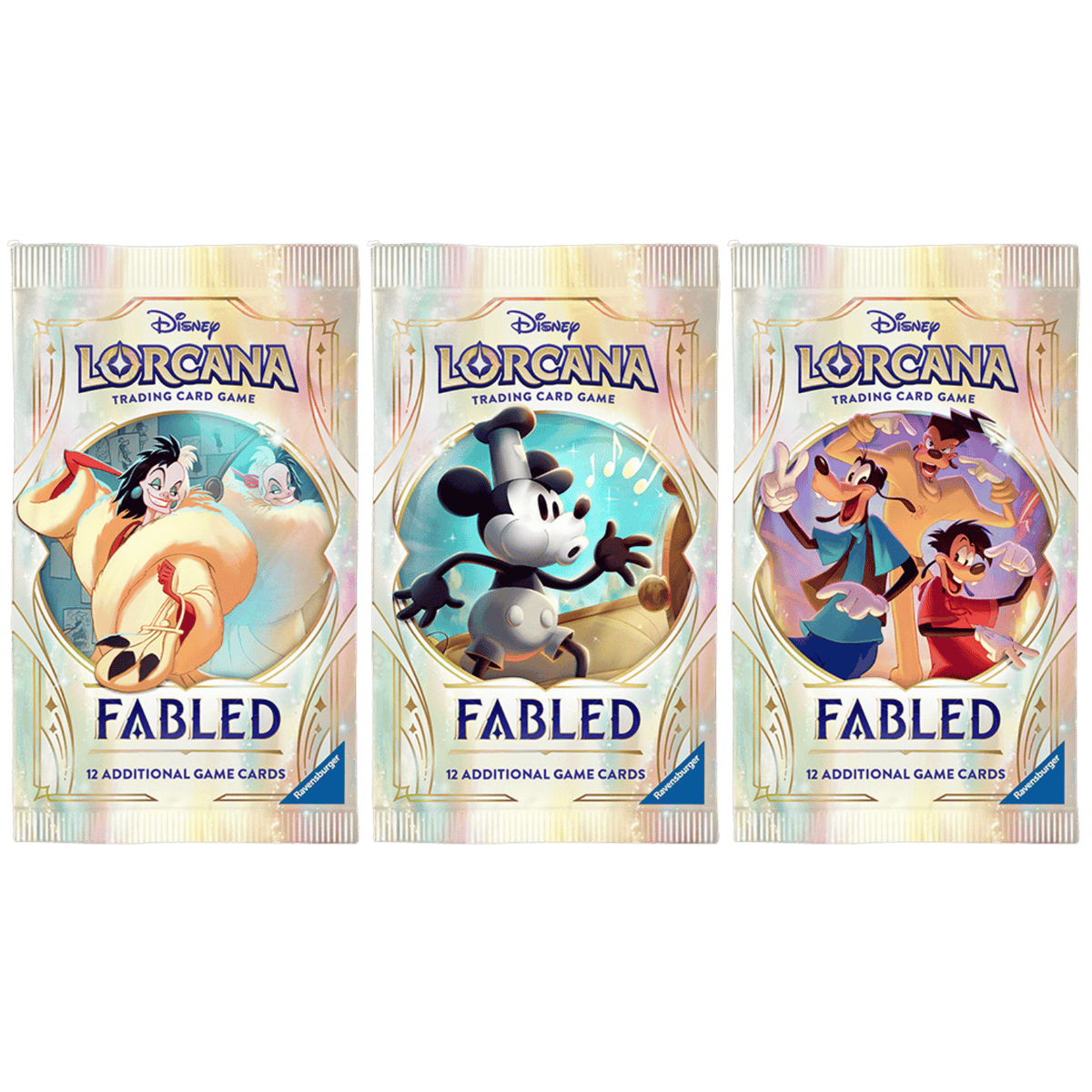 Disney Lorcana Fabled Set 9 Booster Series-Single Pack (Random)-Disney Lorcana-Ace Cards & Collectibles