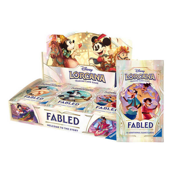 Disney Lorcana Fabled Set 9 Booster Series-Single Pack (Random)-Disney Lorcana-Ace Cards & Collectibles