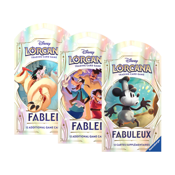 Disney Lorcana Fabled Set 9 Sleeved Booster Pack-Disney Lorcana-Ace Cards & Collectibles