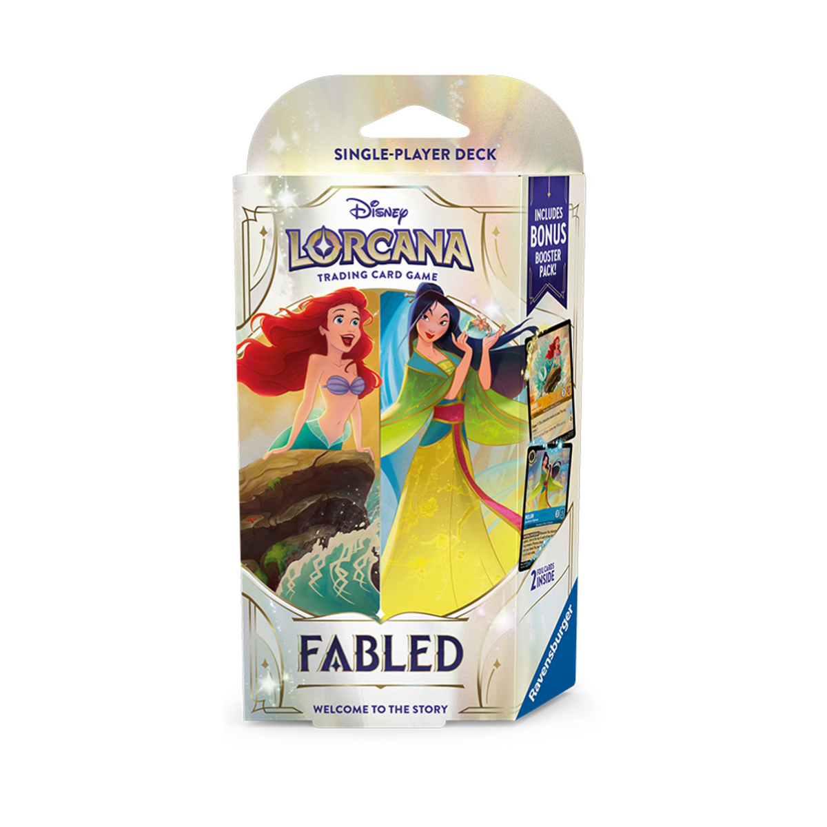 Disney Lorcana Fabled Set 9 Starter Deck-Princess Power-Disney Lorcana-Ace Cards & Collectibles