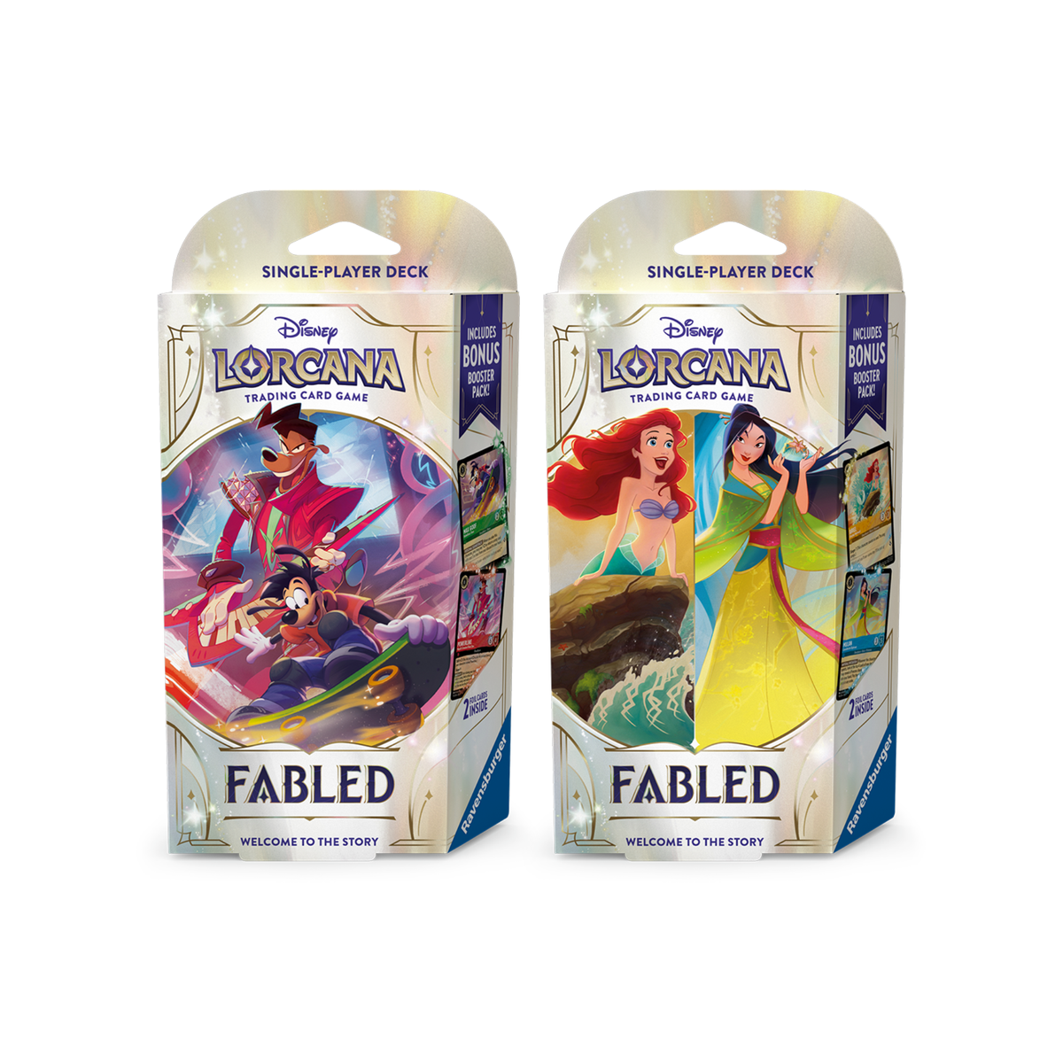 Disney Lorcana Fabled Set 9 Starter Deck-Standout Headliners-Disney Lorcana-Ace Cards & Collectibles