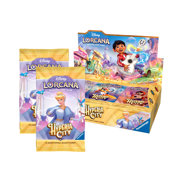 Disney Lorcana Hyperia City Set 14 Booster Series-Single Pack (Random)-Disney Lorcana-Ace Cards & Collectibles