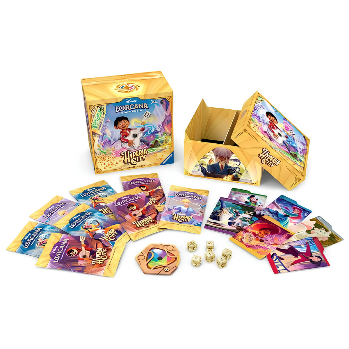 Disney Lorcana Hyperia City Set 14 Illumineer's Trove