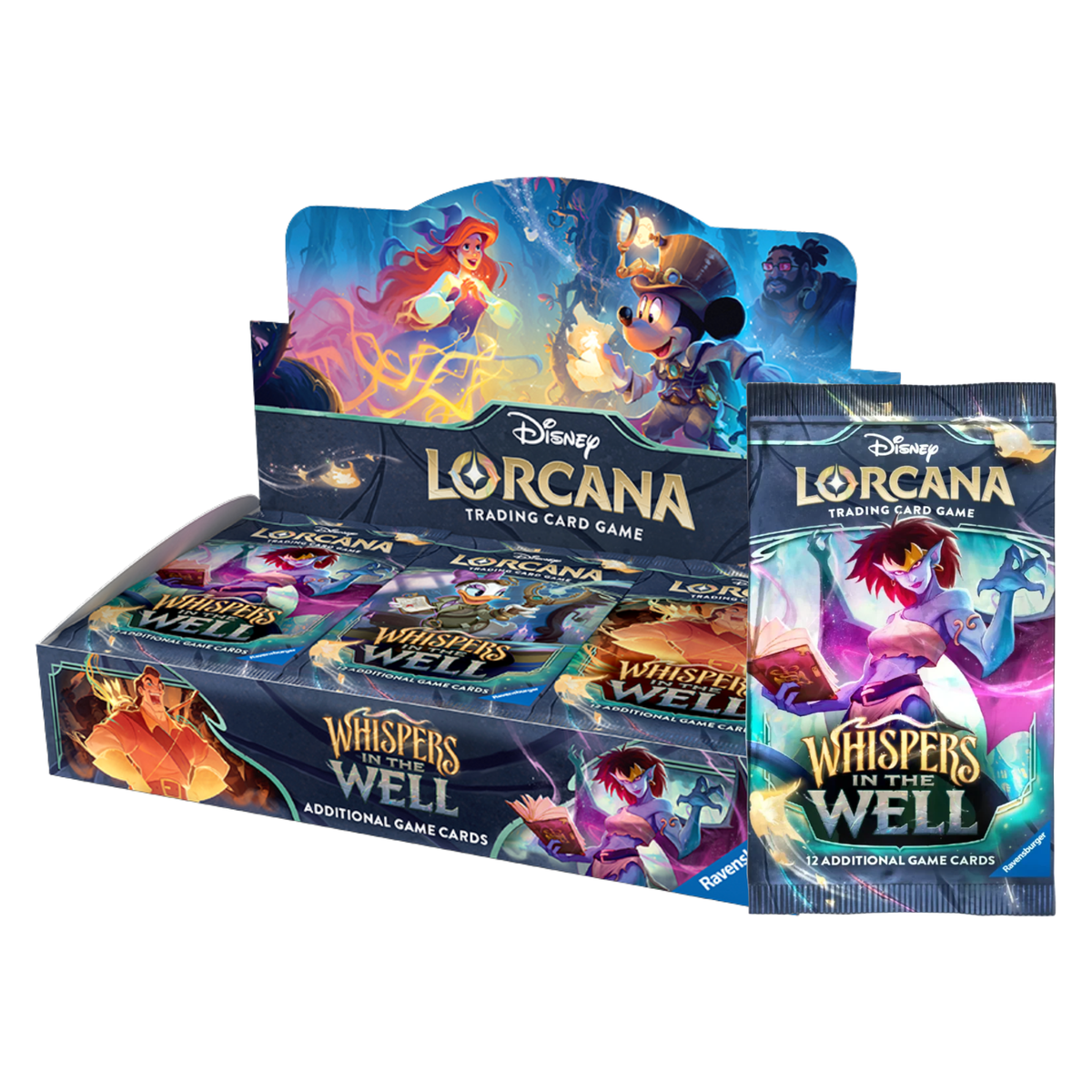 Disney Lorcana Set 10 Whispers in the Well Booster Box-Single Pack (Random)-Disney Lorcana-Ace Cards & Collectibles