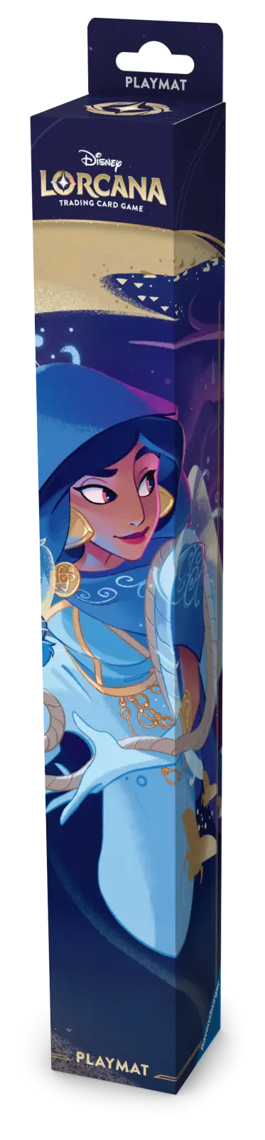 Disney Lorcana Set 10 Whispers in the Well Playmat-Jasmine - Steady Strategist-Disney Lorcana-Ace Cards & Collectibles