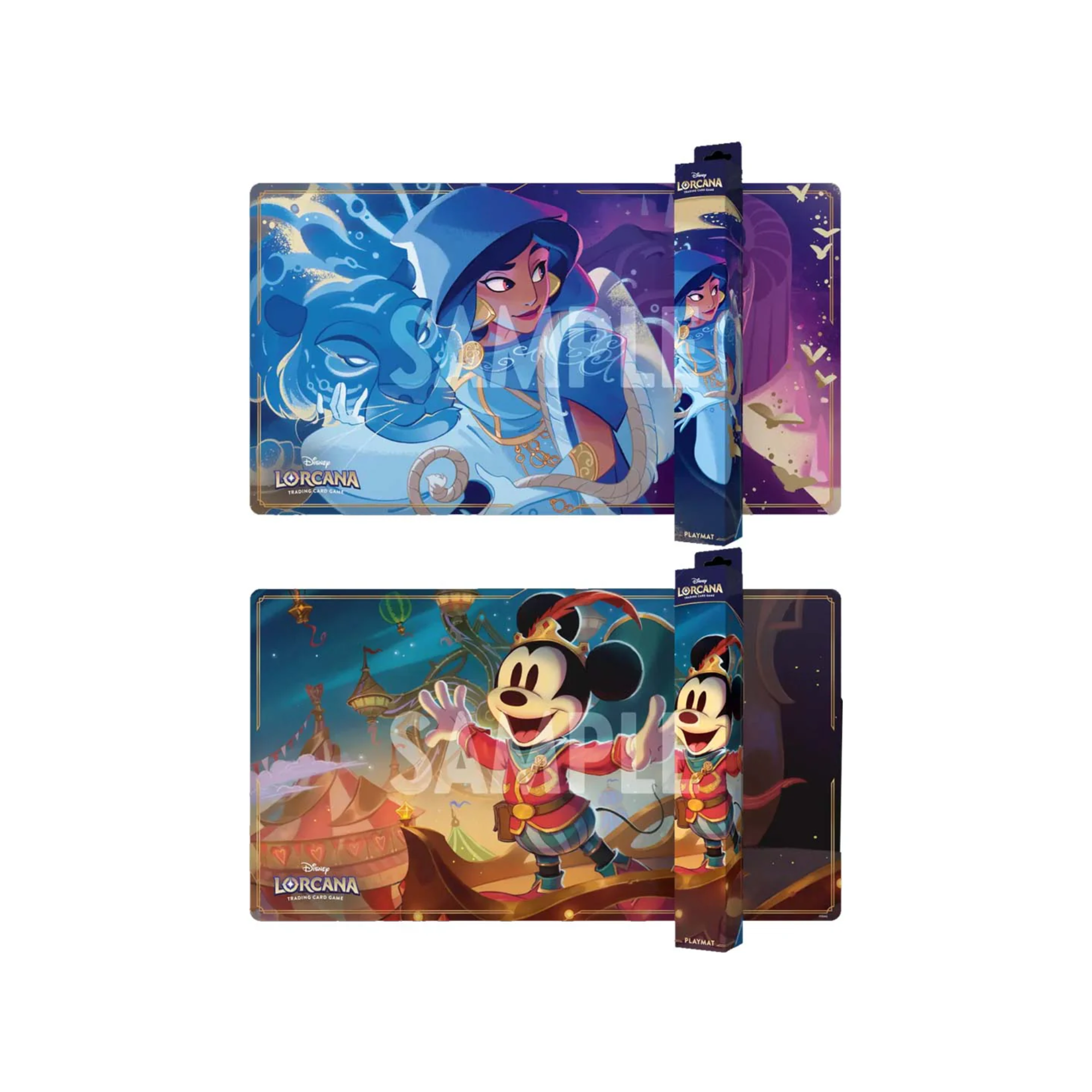 Disney Lorcana Set 10 Whispers in the Well Playmat-Jasmine - Steady Strategist-Disney Lorcana-Ace Cards & Collectibles
