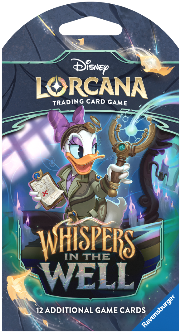 Disney Lorcana Set 10 Whispers in the Well Sleeved Booster Pack-Disney Lorcana-Ace Cards & Collectibles
