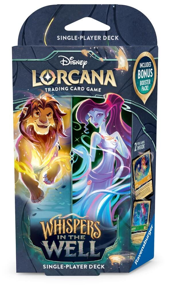 Disney Lorcana Set 10 Whispers in the Well Starter Deck-Judy Hopps & Robin Hood-Disney Lorcana-Ace Cards & Collectibles