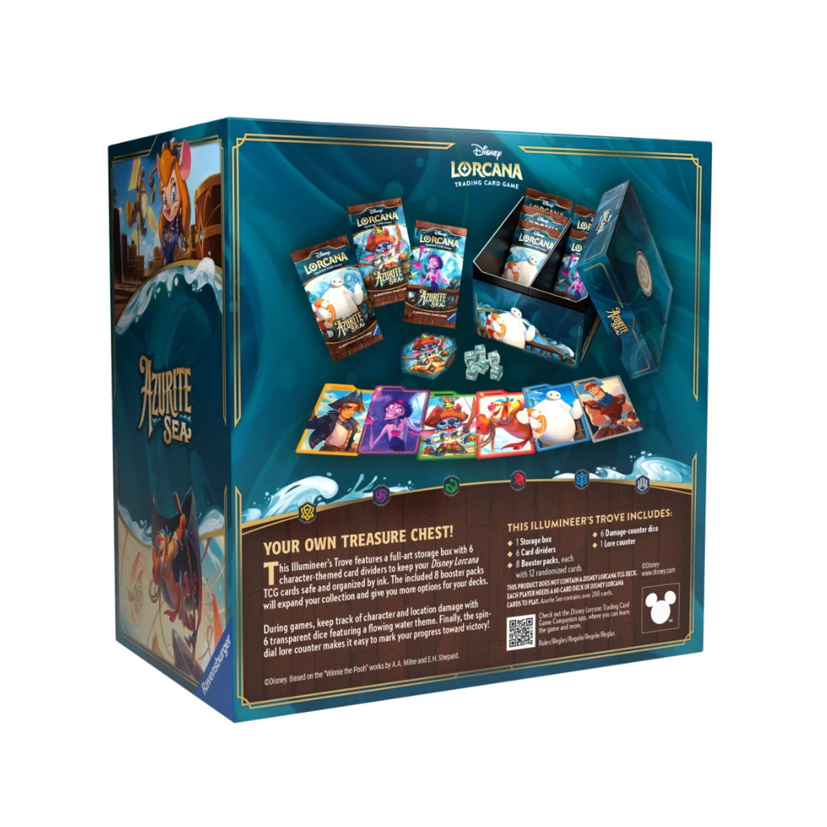 Disney Lorcana Set 6 Azurite Sea Ilumineer's Trove-Disney Lorcana-Ace Cards & Collectibles