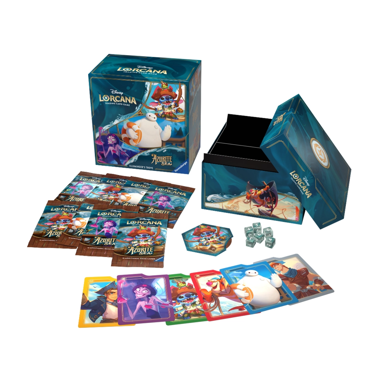 Disney Lorcana Set 6 Azurite Sea Ilumineer's Trove-Disney Lorcana-Ace Cards & Collectibles