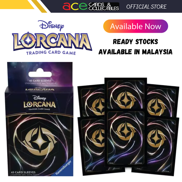 Disney Lorcana Set 9 Fabled Shimmering Skies Card Sleeve Pack Card Back-Disney Lorcana-Ace Cards & Collectibles