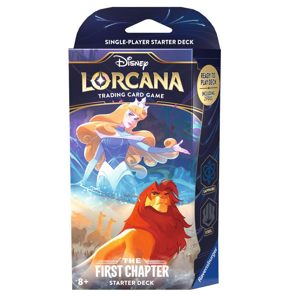 Disney Lorcana The First Chapter Set 1 Starter Deck-A Steadfast Strategy-Disney Lorcana-Ace Cards & Collectibles