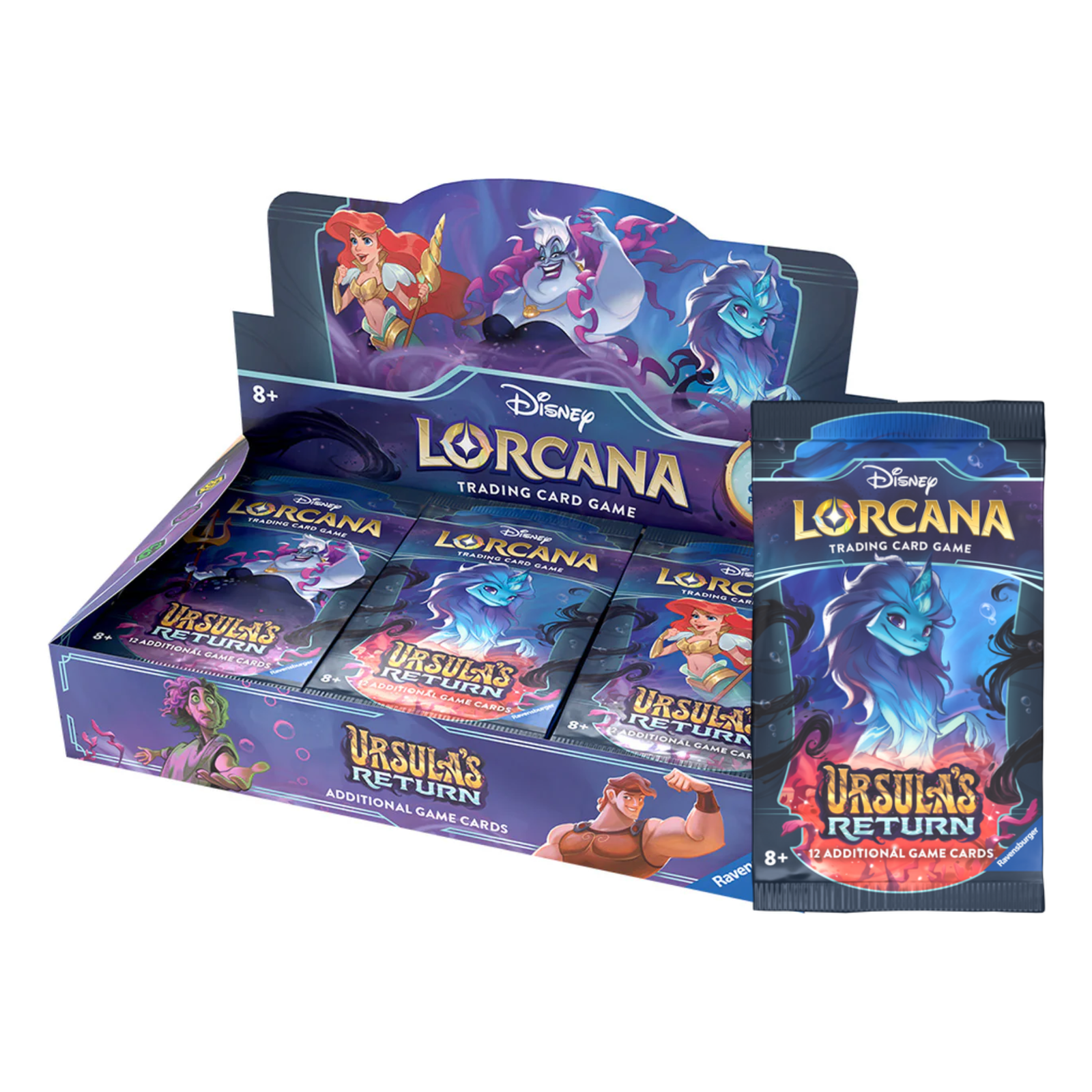 Disney Lorcana Ursula's Return Set 4 Booster Series-Single Pack (Random)-Disney Lorcana-Ace Cards & Collectibles