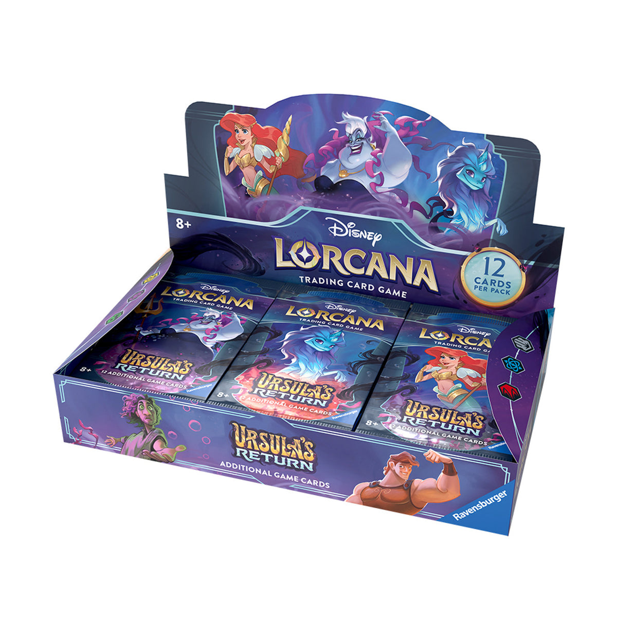 Disney Lorcana Ursula's Return Set 4 Booster Series-Whole Box (24pcs)-Disney Lorcana-Ace Cards & Collectibles