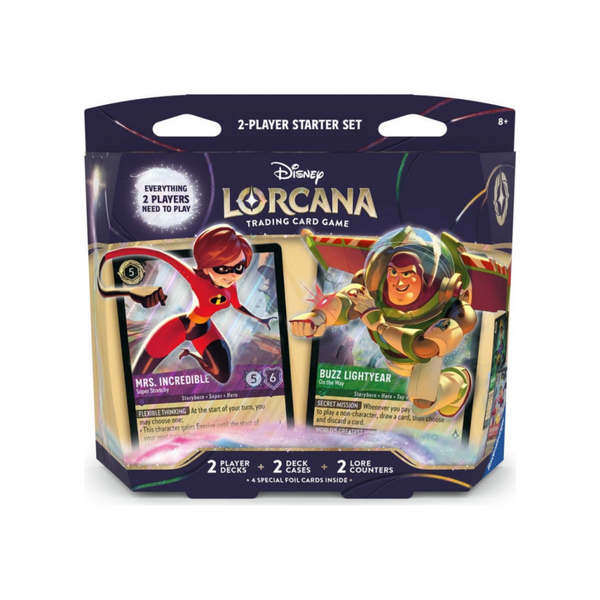 Disney Lorcana Wilds Unknown Set 12 2-Player Starter Set-Disney Lorcana-Ace Cards & Collectibles