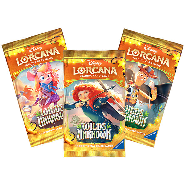 Disney Lorcana Wilds Unknown Set 12 Booster Series-Single Pack (Random)-Disney Lorcana-Ace Cards & Collectibles