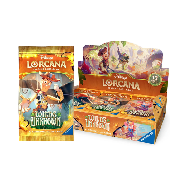 Disney Lorcana Wilds Unknown Set 12 Booster Series-Single Pack (Random)-Disney Lorcana-Ace Cards & Collectibles