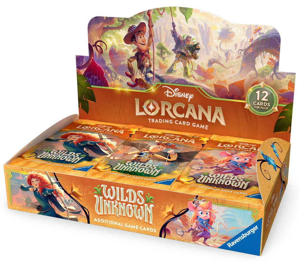 Disney Lorcana Wilds Unknown Set 12 Booster Series-Whole Box (24pcs)-Disney Lorcana-Ace Cards & Collectibles