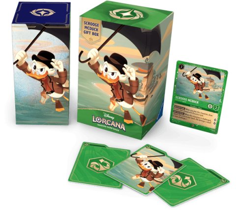 Disney Lorcana Winterspell Set 11 Scrooge Mcduck Gift Box-Disney Lorcana-Ace Cards & Collectibles