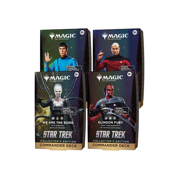 Magic: The Gathering Reality STAR TREK Commander Decks