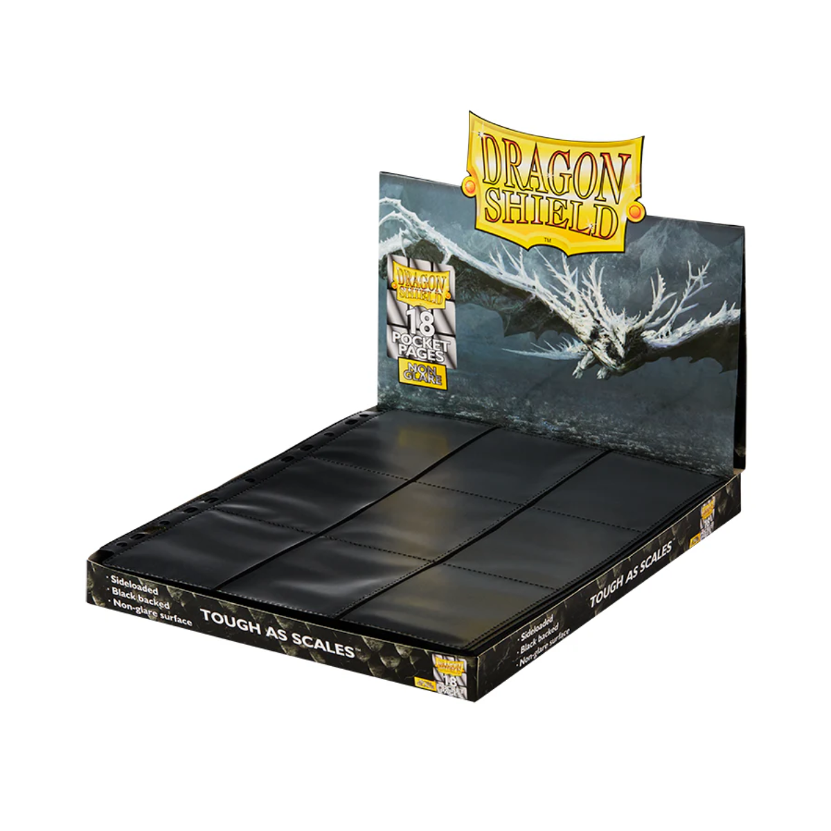 Dragon Shield 18-Pocket Page for Card Album / Binder - Non-Glare Binder Pages-Whole Box (50pcs)-Dragon Shield-Ace Cards & Collectibles