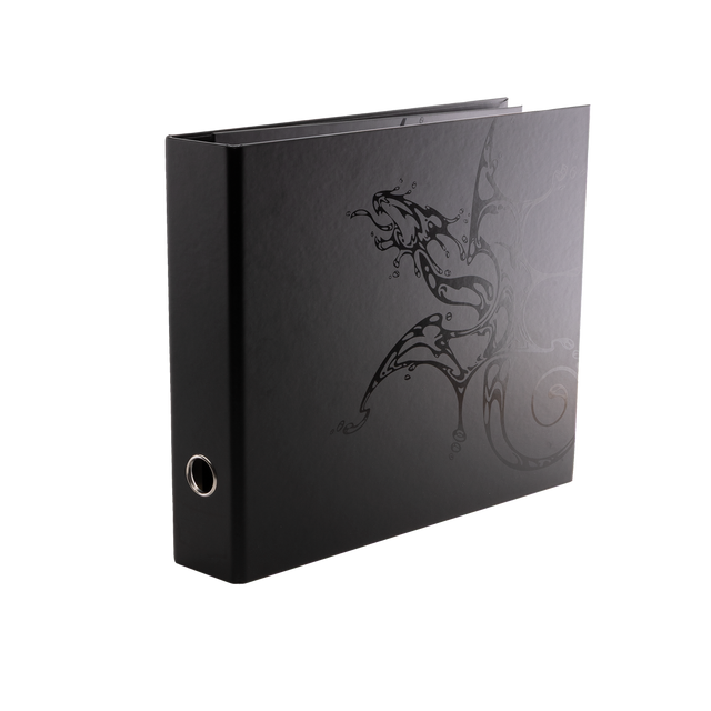 Dragon Shield Albums Slipcase Binder Sanctuary - 4-Ring -Black-Dragon Shield-Ace Cards & Collectibles