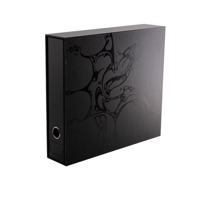 Dragon Shield Albums Slipcase Binder Sanctuary - 4-Ring -Black-Dragon Shield-Ace Cards & Collectibles