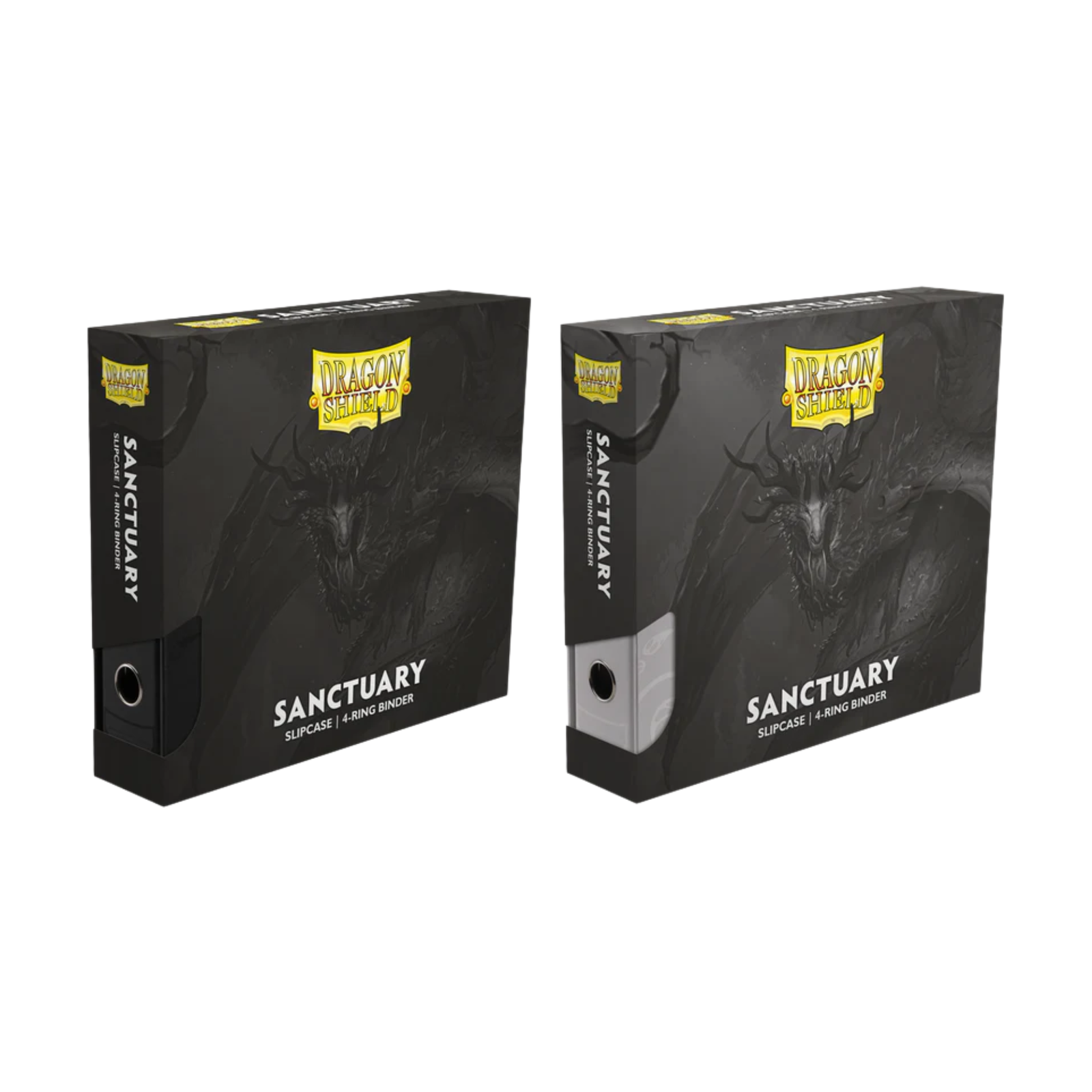 Dragon Shield Albums Slipcase Binder Sanctuary - 4-Ring -Black-Dragon Shield-Ace Cards & Collectibles