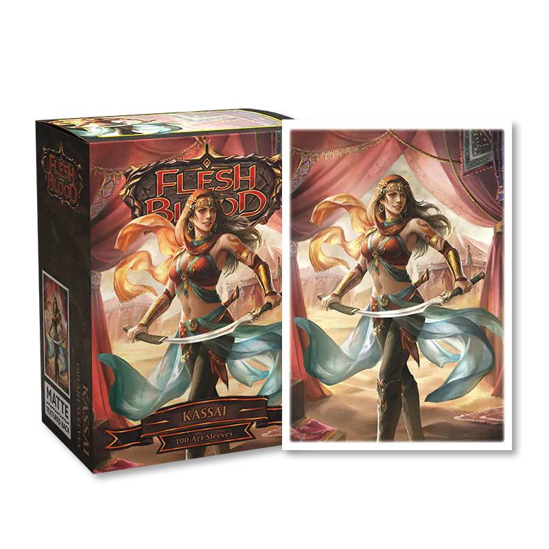 Dragon Shield Art Matte Sleeves Flesh And Blood 100pcs - &quot;Kassai&quot; (Standard Size)-Dragon Shield-Ace Cards &amp; Collectibles